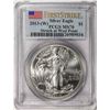 Image 1 : 2013-(W) American Silver Eagle Coin PCGS MS70 First Strike West Point