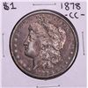 Image 1 : 1878-CC $1 Morgan Silver Dollar Coin