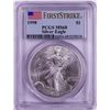 Image 1 : 1998 $1 American Silver Eagle Coin PCGS MS68 First Strike