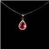 Image 1 : Natural  Red Ruby  Necklace