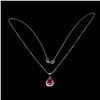Image 3 : Natural  Red Ruby  Necklace