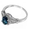 Image 3 : Natural London Blue Topaz Ring