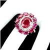 Image 2 : Natural Stunning Red Ruby Ring