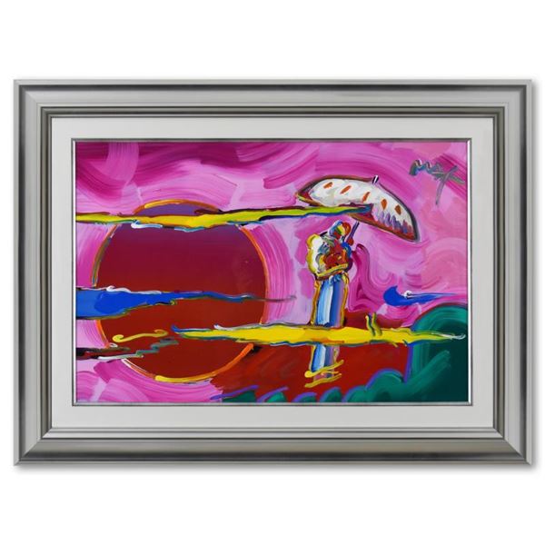 Sage with Umbrella by Peter Max