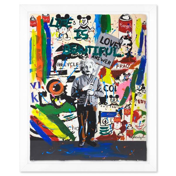 Einstein's Placard by Rovenskaya Original