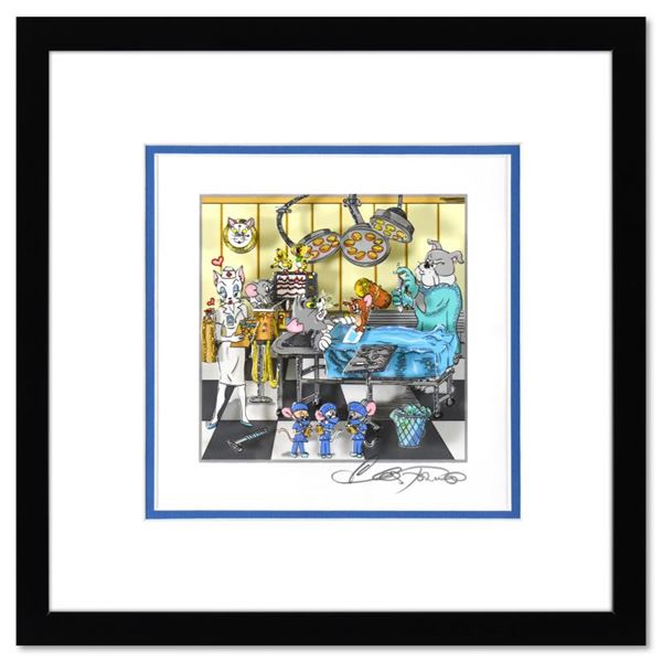 Tom and Jerry's Surgical CATrosphe (Blue) by Fazzino, Charles