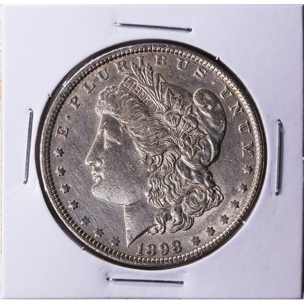 1898 $1 Morgan Silver Dollar Coin BU+