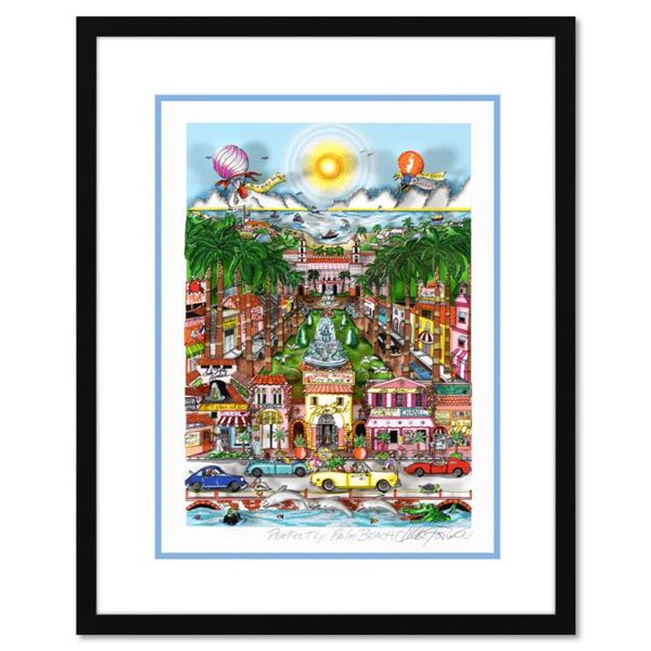 Perfectly Palm Beach (Light Blue) by Fazzino, Charles