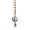 Image 2 : Gucci Silver-tone GG Key Necklace