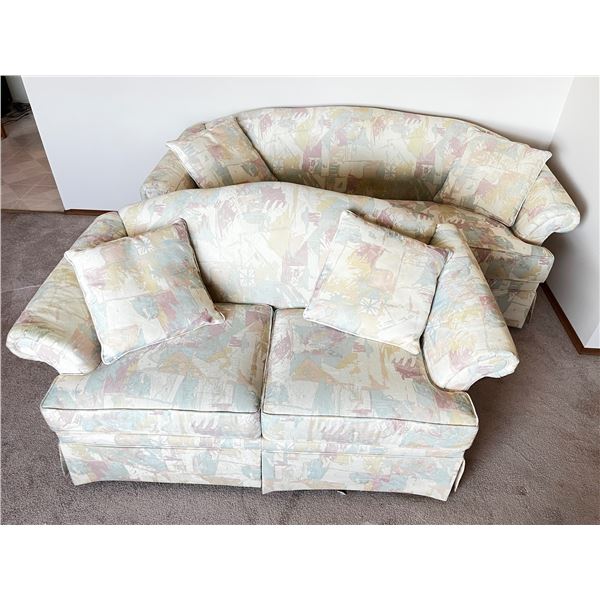 Couch and Loveseat Set