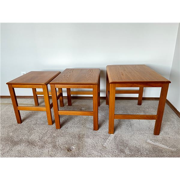 Teak Nesting Coffee Tables
