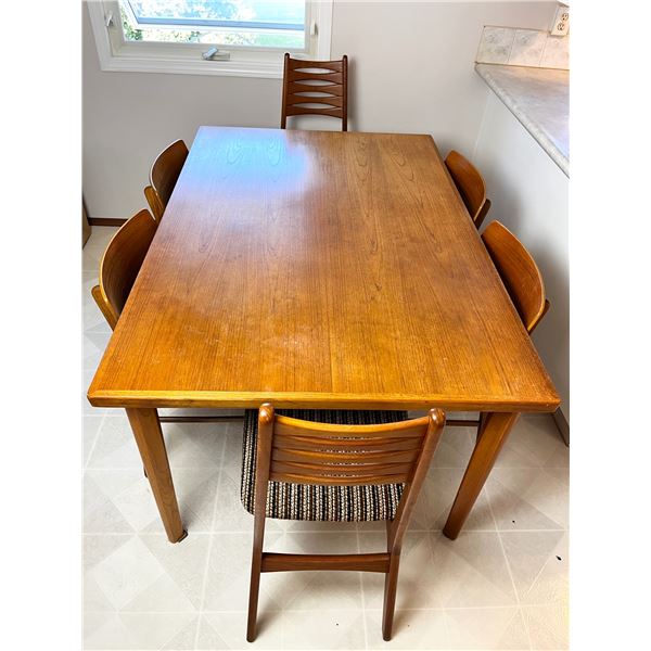 Teak Dining Table and Chairs