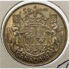 Image 1 : 1950 NO LINES IN 0 CANADA SILVER 50 CENTS COIN