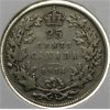 Image 1 : 1914 CANADA SILVER 25 CENTS COIN