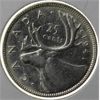 Image 1 : 1941 CANADA SILVER 25 CENTS COIN