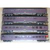 Image 1 : 4 RIVAROSSI HO SCALE TRAIN CARS CP 