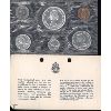 Image 2 : 1963 SPECIMEN CANADA SILVER 6 COIN SET