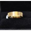 Image 1 : MEN'S SIZE 8.5 GOLD TONED TUNGSTEN CARBIDE RING