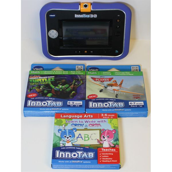 INNOTAB SYSTEM WITH GAMES FOR KINDERGARTEN - GRADE 6-9 GAMES