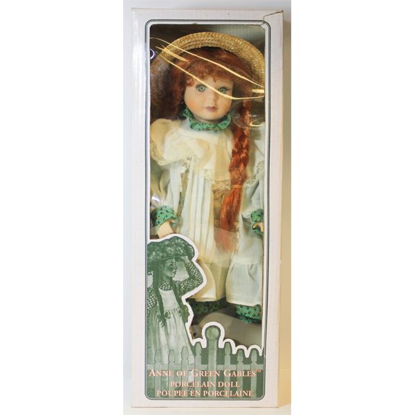 ANNE OF GREEN GABLES PORCELAIN DOLL