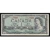 Image 1 : 1954 CANADA BEATTIE-RASMINSKY 1 DOLLAR NOTE