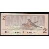 Image 1 : 1986 CANADA THIESSEN-CROW 2 DOLLAR BANKNOTE
