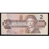 Image 2 : 1986 CANADA THIESSEN-CROW 2 DOLLAR BANKNOTE