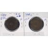 Image 1 : 2 LRG NEWFOUNDLAND ONE CENT COINS 1880 1919