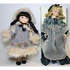 Image 1 : TWO PORCELAIN DOLLS
