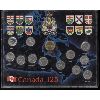Image 1 : 1992 CANADA 125TH CONFED. QUARTER COIN SET           