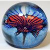 Image 1 : CAITHNESS PETUNIA ART GLASS PAPER WEIGHT 