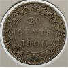 Image 1 : 1900 NEWFOUNDLAND 20 CENTS SILVER COIN