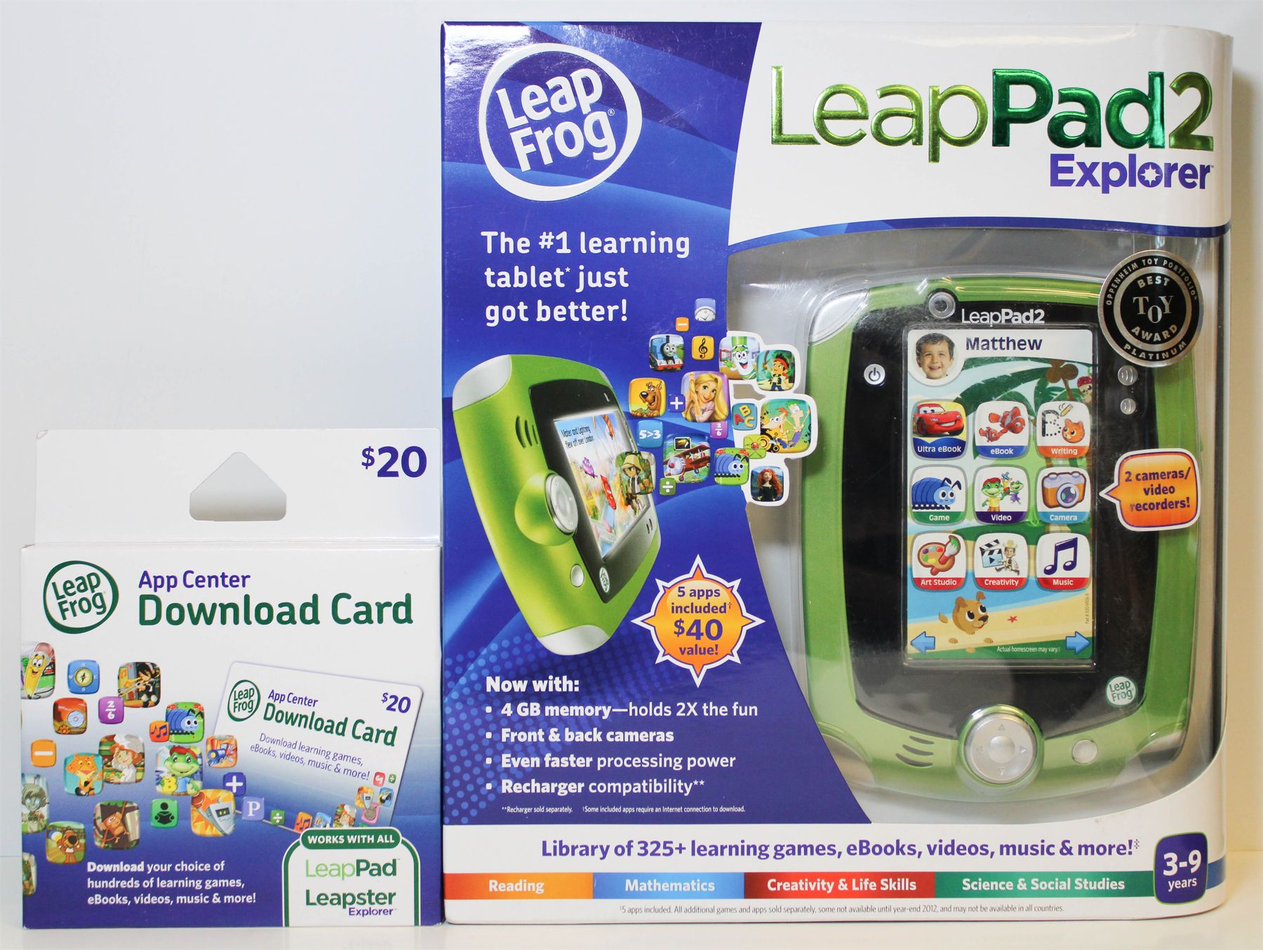 LEAP FROG LEAP PAD 2 EXPLORER TABLET