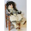 Image 1 : PORCELAIN DOLL WITH SITTING CHAIR