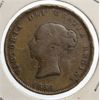 Image 2 : 1854 NEW BRUNSWICK COPPER HALF PENNY