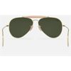 Image 5 : NEW MOST POPULAR RAY-BAN OUTDOORSMAN GREEN CLASSIC G-15 AVIATOR UNISEX SUNGLASSES. MSRP $159