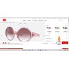 Image 6 : RAY BAN TRANSPARENT PINK SLIM ROUND GLASSES. MSRP $198
