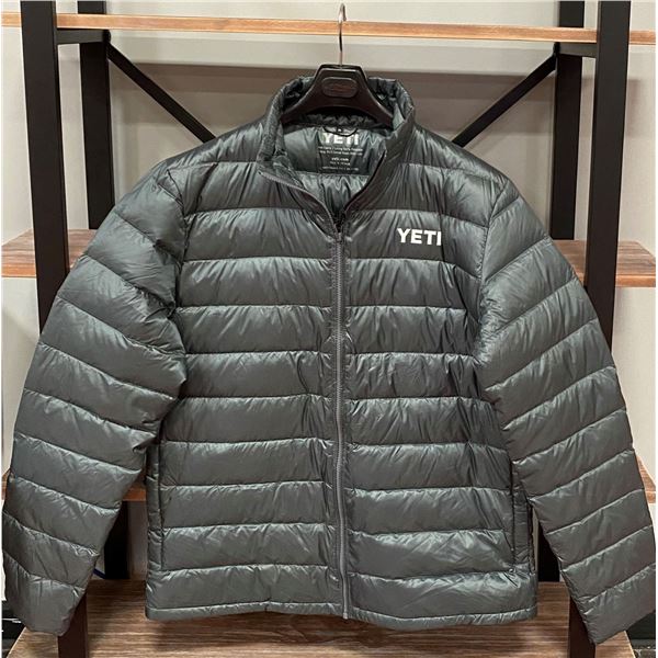 XL-NEW LTD EDITION YETI DOWN GREY JACKET MSRP USD $300 ($380CAD)