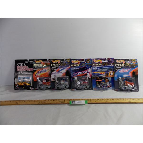 (6) Pro Racing and Racing Champions Cars 1:64 scale