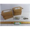 Image 1 : (8) Boxes of 50th Anniversary Gold Die Cast Cars - 1:24 - 7 sealed, one opened for pictures