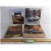 Image 1 : Car Brochures-11 96 Tbird, 14 96 Mustang, 7 86 Mustang, 9 86 Tbird-some water damage to the 86 ones