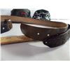 Image 5 : (2) Hats and Leather Belts-42” and 44”