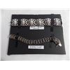 Image 2 : (2) Sterling Silver Bracelets