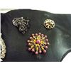 Image 3 : Brooch Lot (7) Many Vintage Pces