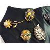 Image 4 : Brooch Lot (7) Many Vintage Pces