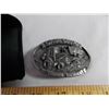 Image 2 : Case 580 K Pewter Belt Buckle 1987 Ltd Ed