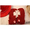 Image 4 : (3) Canada Hats, a headband and Pair of Mitts