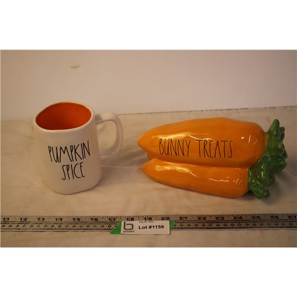 Mug and Carrot Decoration