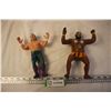Image 1 : Rubber Wrestling Figures