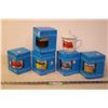 Image 1 : (5) Canadian Collectible Lidded Mugs (Ontario, Manitoba, Saskatchewan, Alberta, BC)